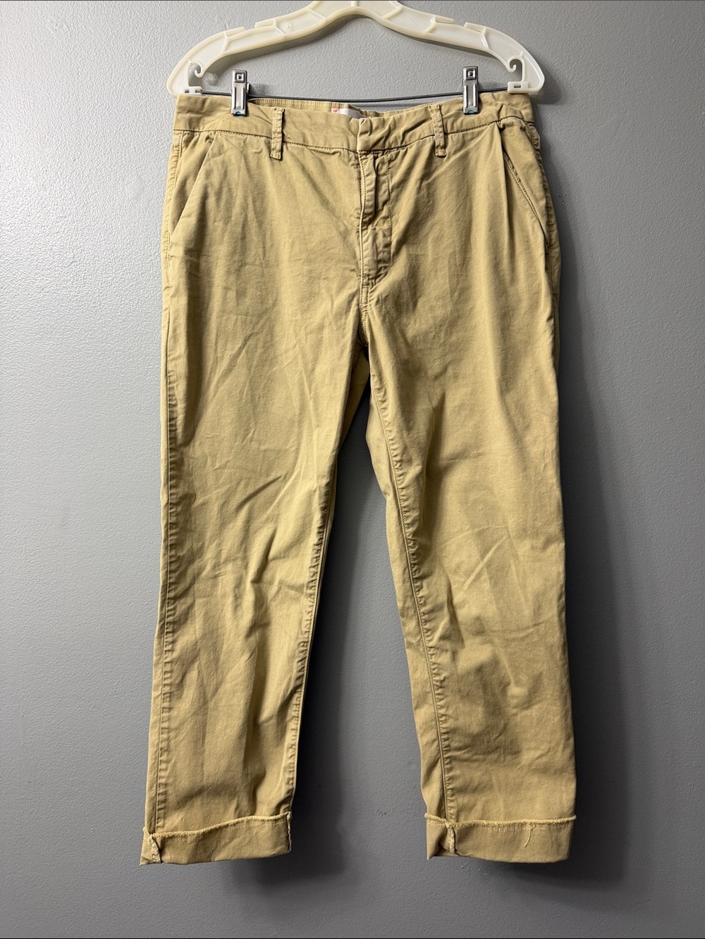Sundry women’s Tan Casual minimalist classic Cotton  pants 29